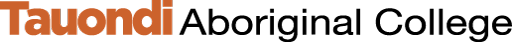 Tauondi Aboriginal College logo